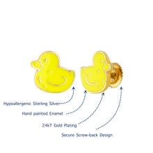 Load image into Gallery viewer, Duck Earrings