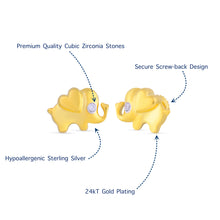 Load image into Gallery viewer, Elephant Earrings