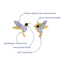 Load image into Gallery viewer, Hummingbird Earrings