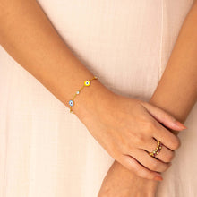 Load image into Gallery viewer, Evil Eye Charm Bracelet