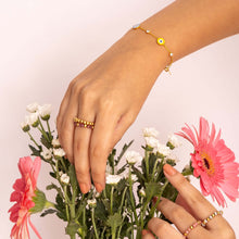 Load image into Gallery viewer, Evil Eye Charm Bracelet
