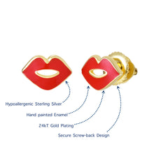 Load image into Gallery viewer, Lips Earrings