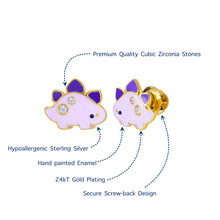 Load image into Gallery viewer, Dino Earrings