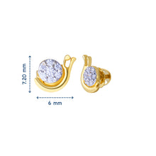 Load image into Gallery viewer, Snail Earrings