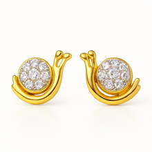 Load image into Gallery viewer, Snail Earrings