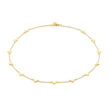 Load image into Gallery viewer, Petit Solid Hearts Necklace