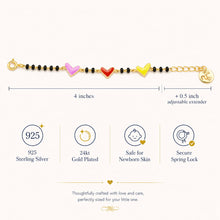 Load image into Gallery viewer, Enamel 3 Hearts Nazariya
