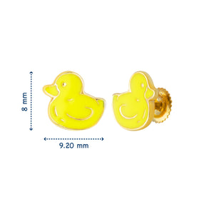 Duck Earrings