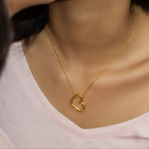 Celeste Heart Necklace