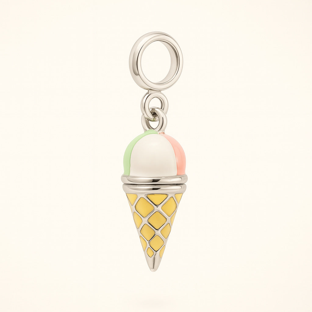 Ice Cream Cone Charm