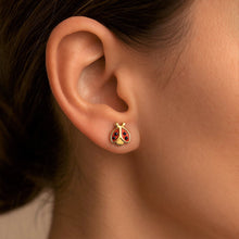 Load image into Gallery viewer, Ladybug Earrings
