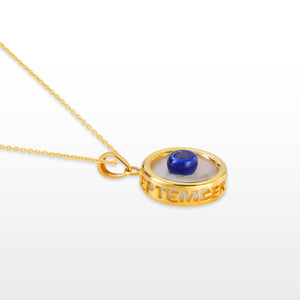 September Birthstone Bracelet/Charm (Blue Sapphire)