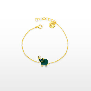 GG Petit Elephant Charm Bracelet