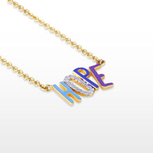 Load image into Gallery viewer, GG Petit Hope Enamel Necklace
