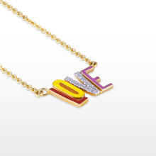 Load image into Gallery viewer, GG Petit Love Enamel Necklace
