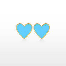 Load image into Gallery viewer, GG Petit Heart Earrings
