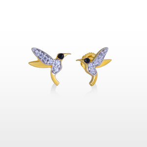 GG Petit Hummingbird Earrings