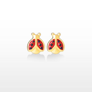 GG Petit Ladybug Earrings