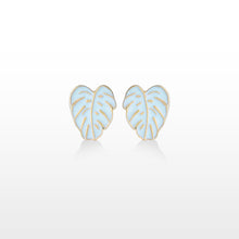 Load image into Gallery viewer, GG Petit Leaf Enamel Earrings
