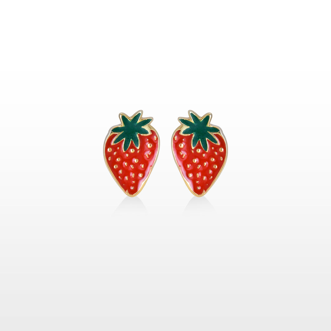 GG Petit Strawberry Earrings