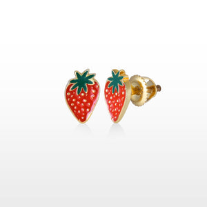 GG Petit Strawberry Earrings